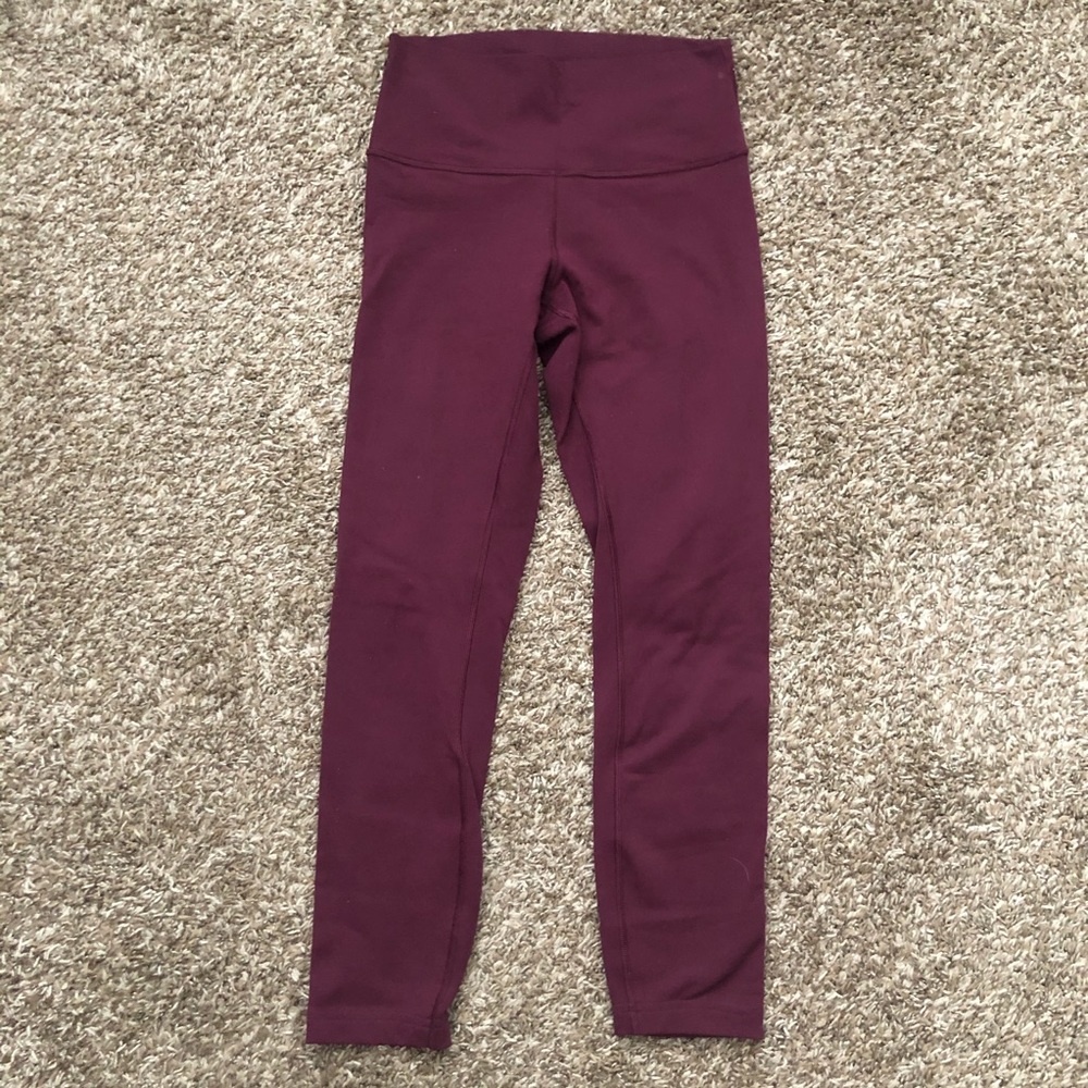 LULULEMON HIGH RISE LEGGINGS